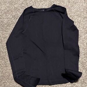 NUX Black Long Sleeve Tee